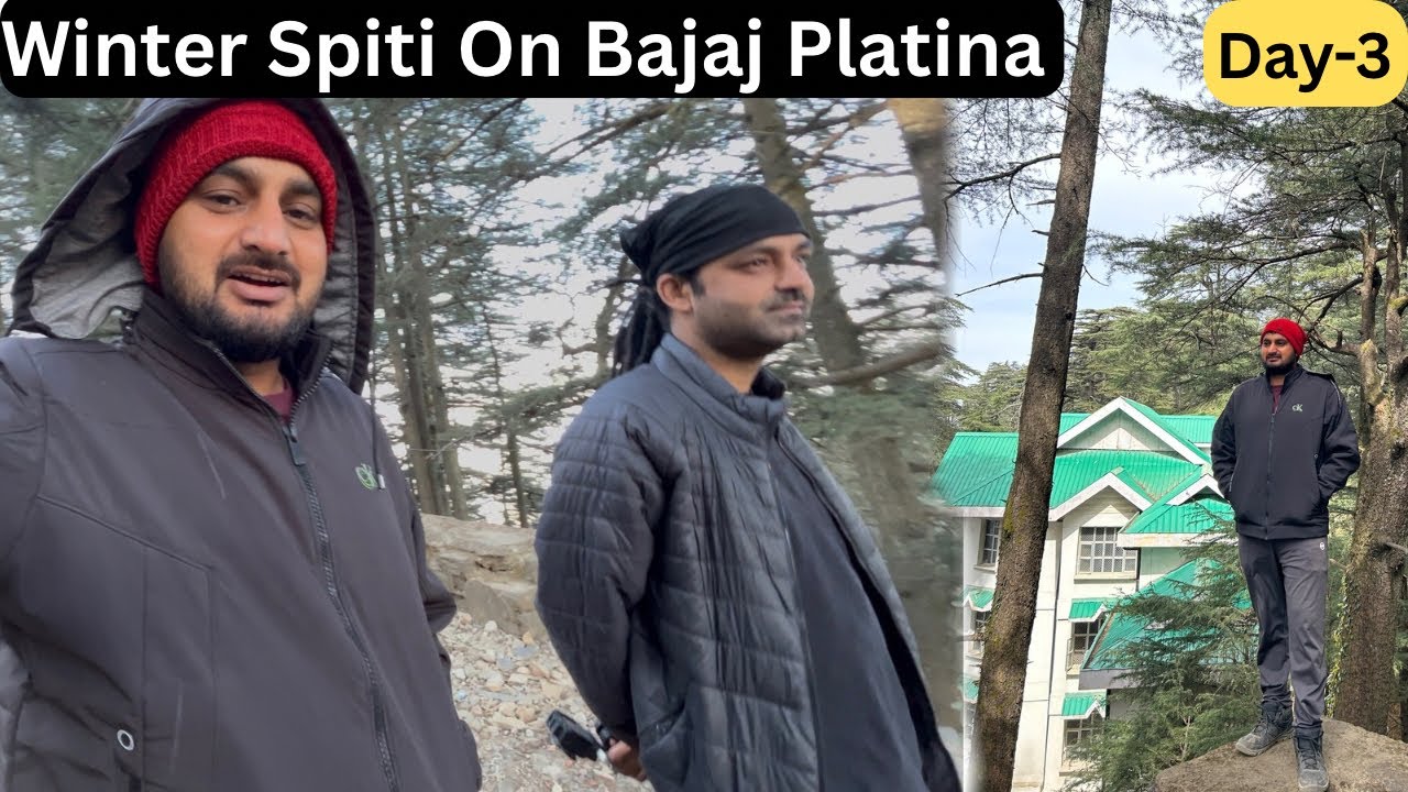 World’s Highest Cricket Ground|Winter Spiti On Bajaj Platina Day-3 |Lahaul Spiti Himachal Pradesh