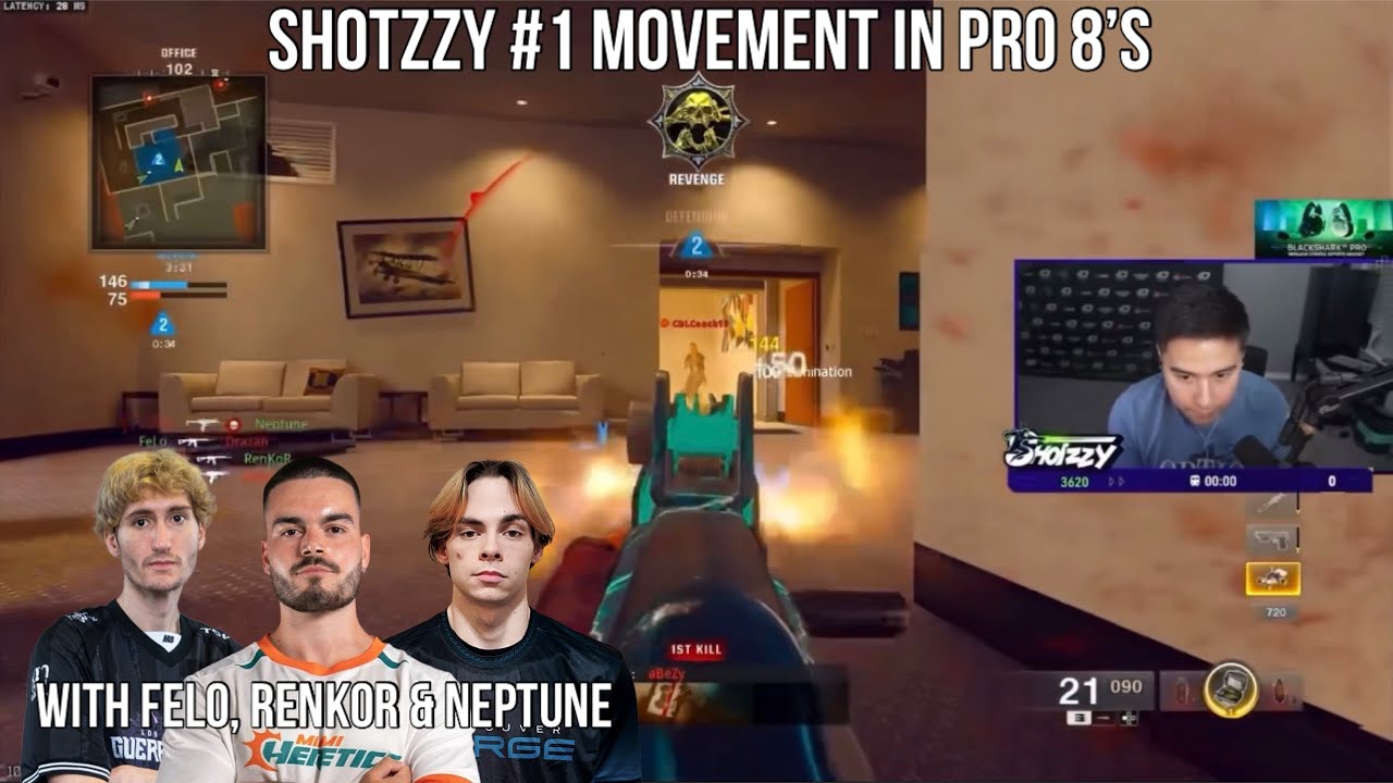 Shotzzy #1 MOVEMENT POV In Pro 8’s (Slamming)