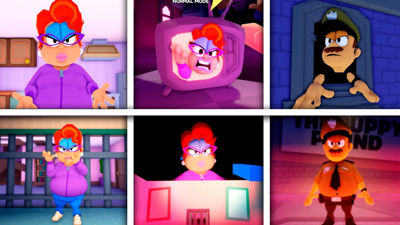 ESCAPE CRAZY CAT LADY (Obby): Full Game + All Cutscenes | Roblox