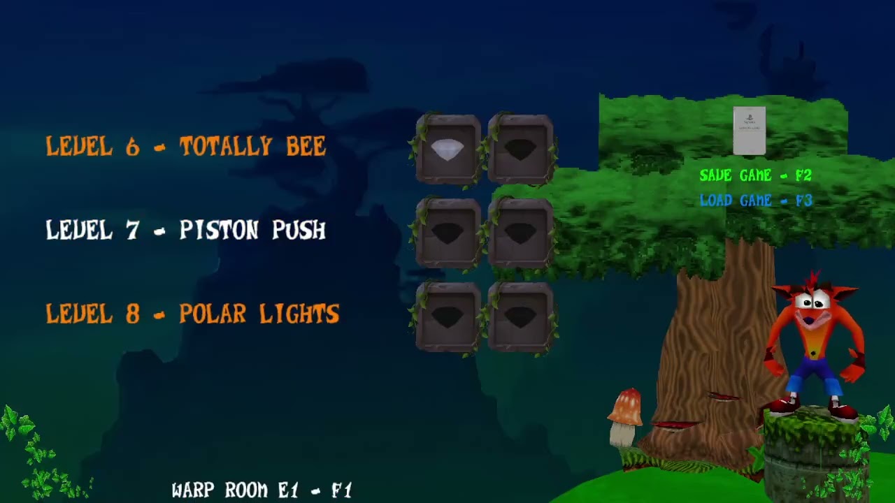 Crash Bandicoot Retro Treveler - Test Speedrun