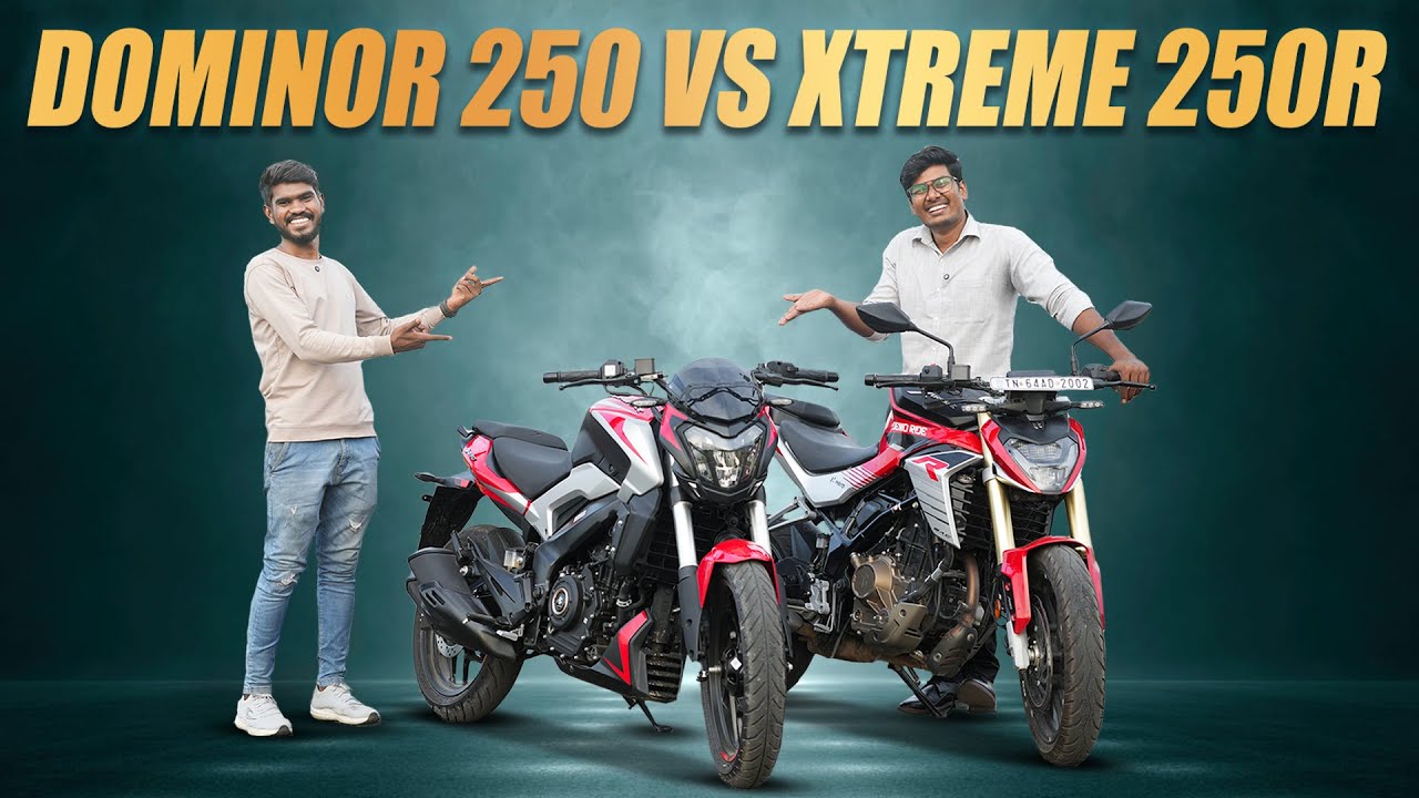 250cc ல எந்த City Sportsbike வாங்கலாம் ? | Hero Xtreme250r vs Dominor 250