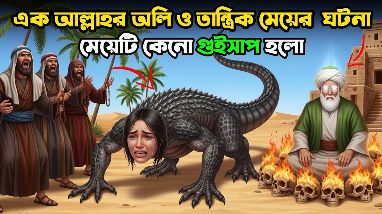এক দরবেশ ও তান্ত্রিক মেয়ের ঘটনা | আল্লাহর ২ অলির ঘটনা | ইসলামিক কাহিনী | Islamic Story