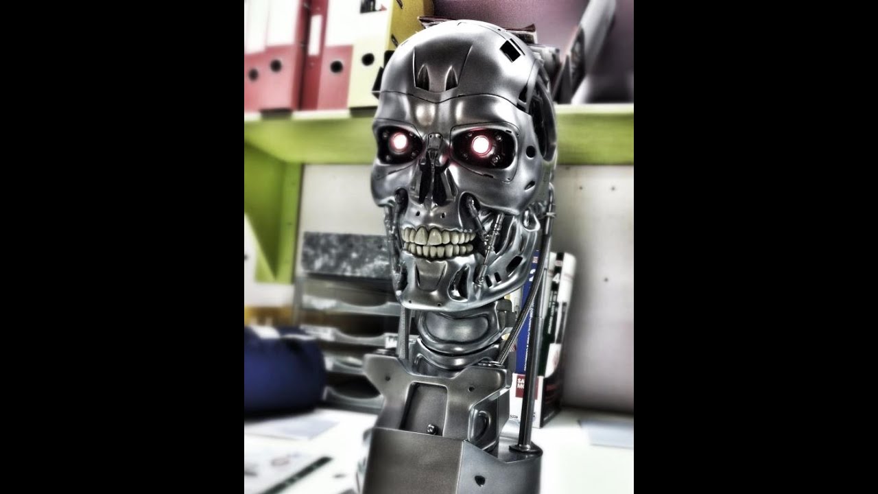 How to build a Terminator Endoskull bust