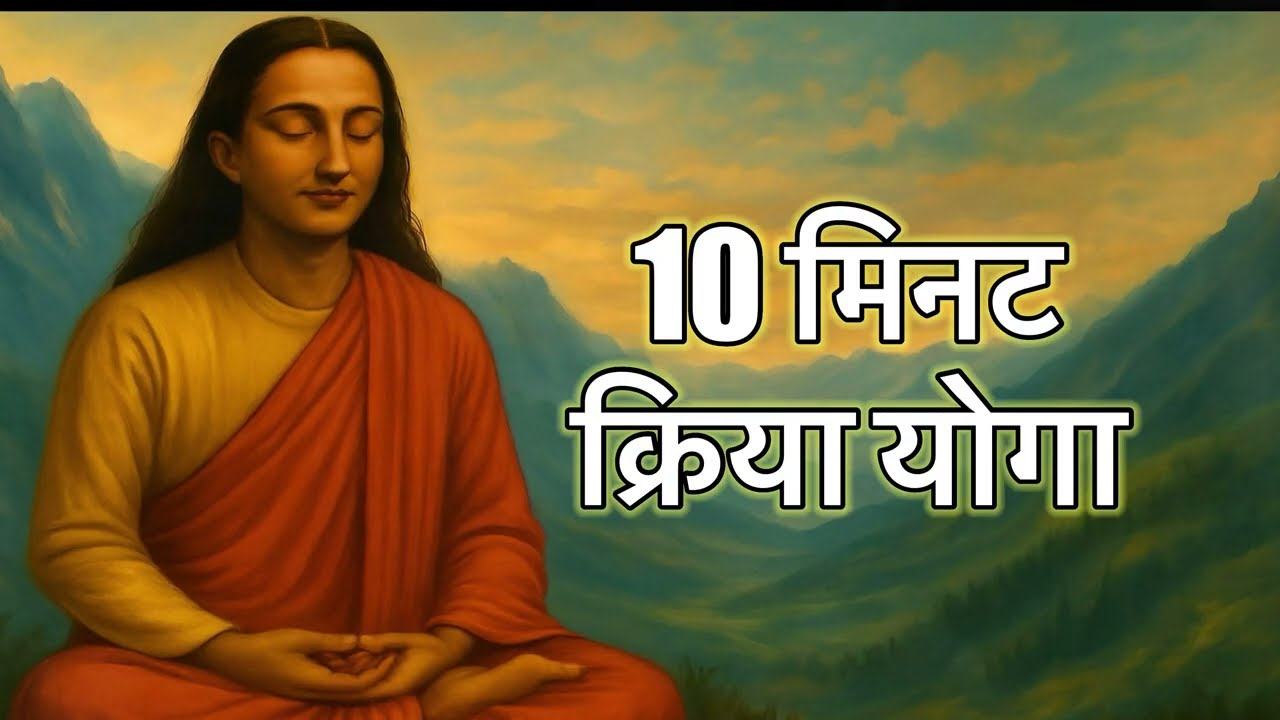 10 Minute Kriya Meditation | Guided Kriya Yoga Meditation in Hindi | Grandmeditationinhindi