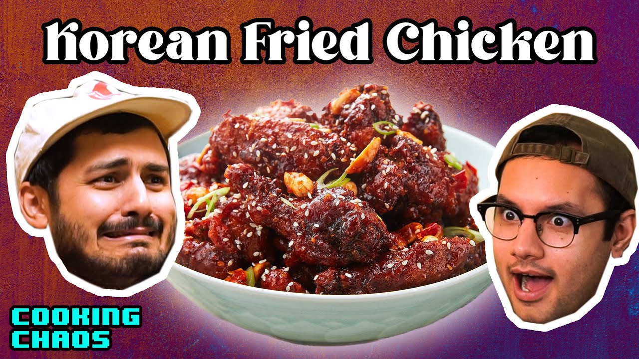 Korean Fried Chicken: Better Than @Maangchi?! | Cooking Chaos