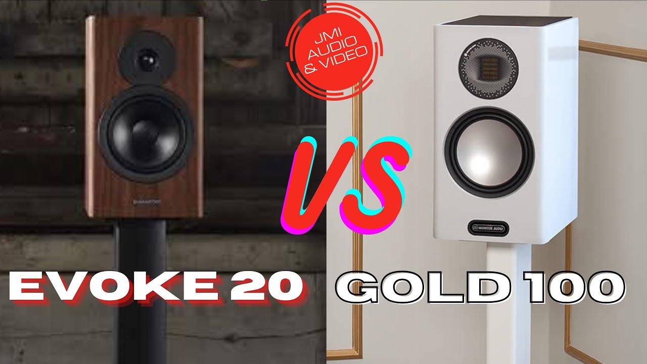 MA Gold 100 VS Dyn Evoke 20 #monitoraudio #dynaudio #versus