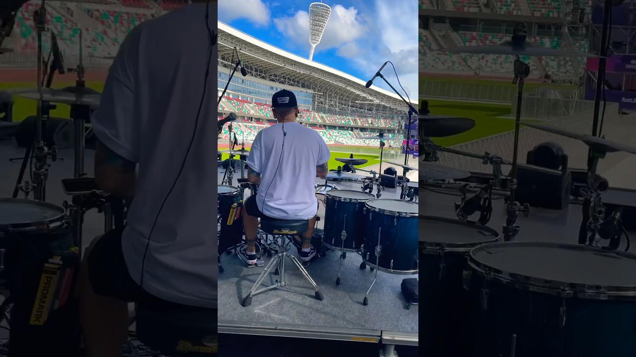 Sound check #drummer #show #drums #live #marygu #music #концерт #xolidayboy #stadion