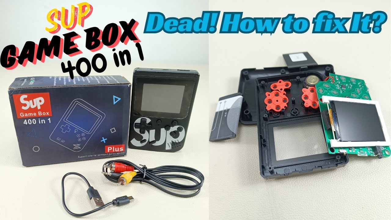 SUP Mario Game Box 400 in 1 Not Working | How to Fix | How to Repair!