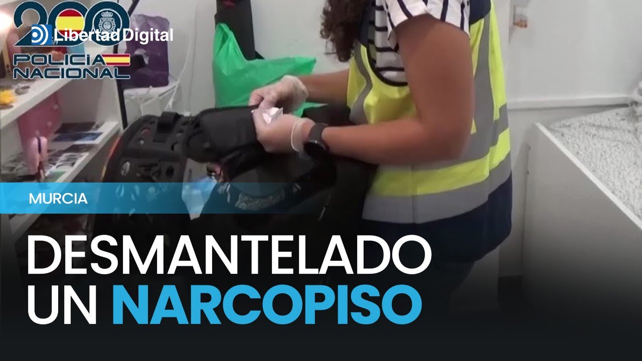 Desmantelado un narcopiso en el barrio murciano de Espinardo