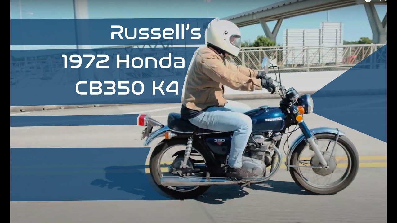 CMC Bike Tours: Russell's 1972 CB350 K4