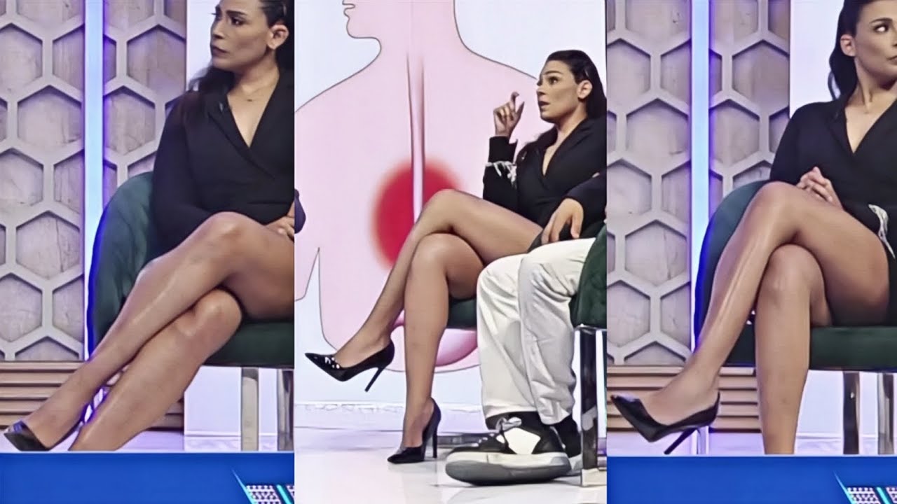 Nelfa - Hot Legs in Black Heels