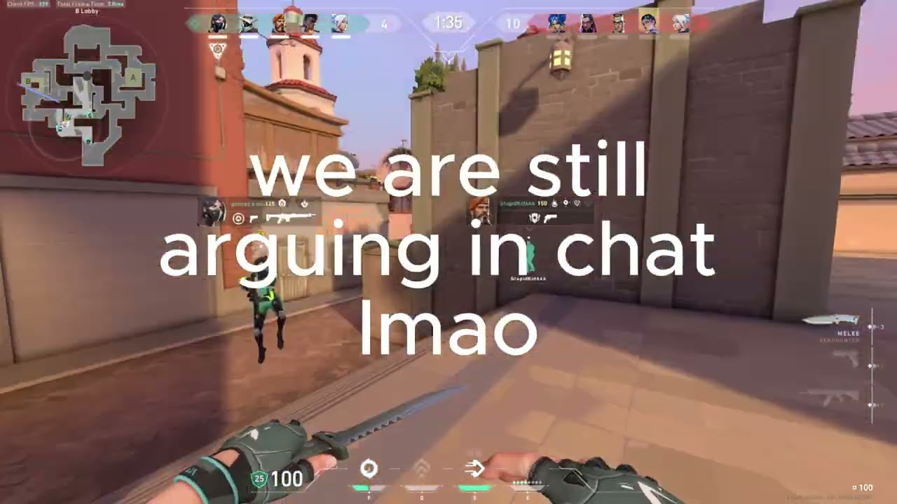 2 minutes of being called a cheater as an average gold player in valorant