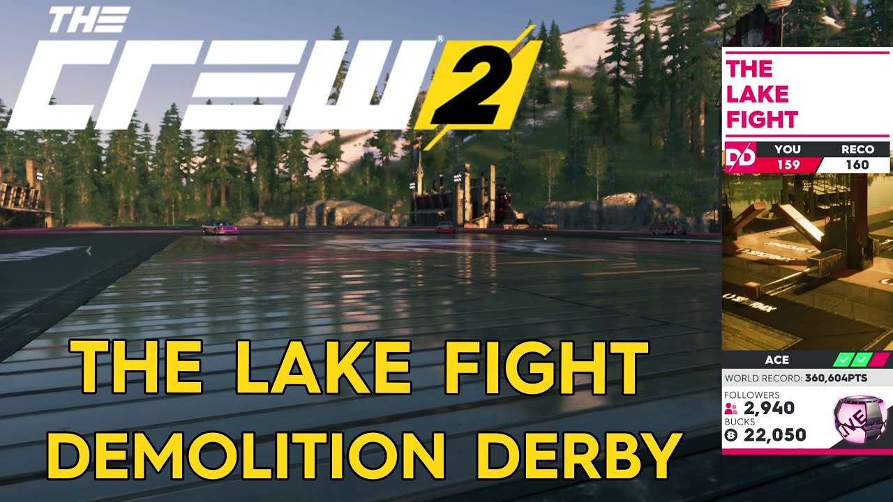 The Crew 2 | The Lake Fight | Demolition Derby | Ace difficulty