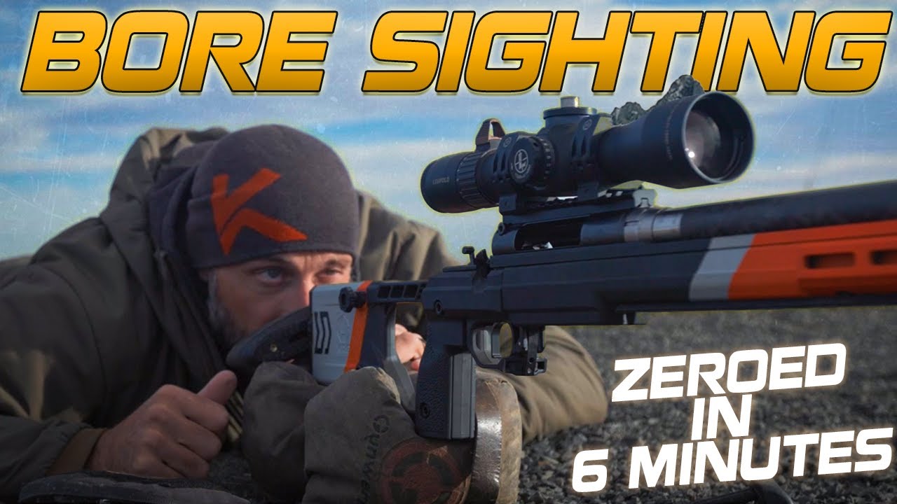 Bore Sight Your Rifle *FAST* Without Tools