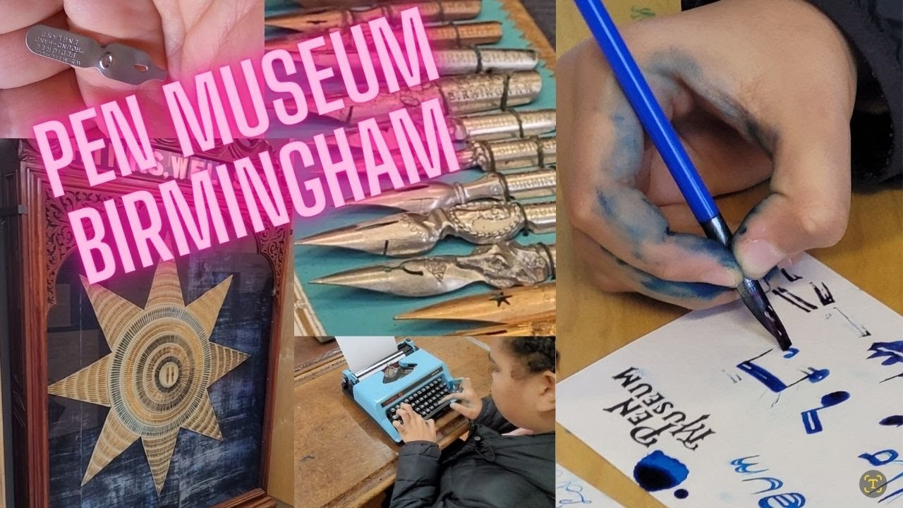 How pens were made, History Of Pen Nibs, Trip To Birmingham, UK