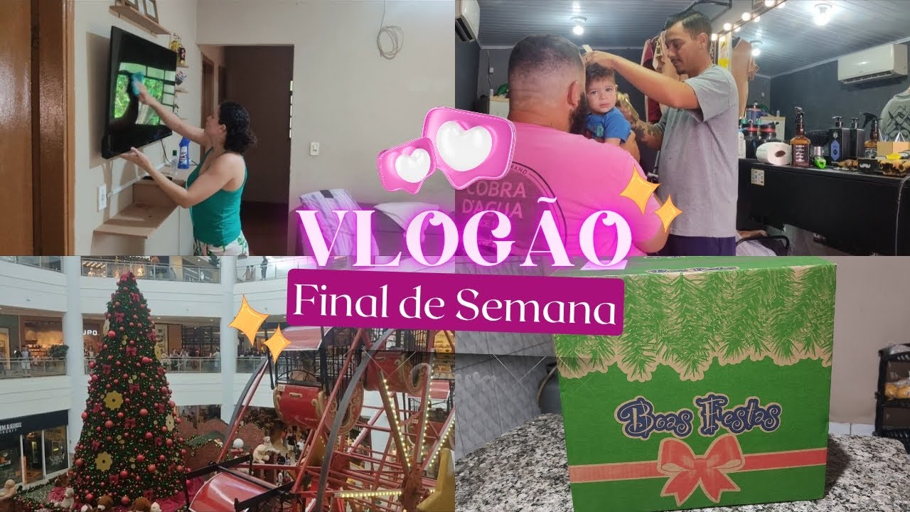 VLOGÃO - NOSSO FINAL DE SEMANA! FAXINA, COMPRAS, PASSEIO, MOMENTOS EM FAMÍLIA 