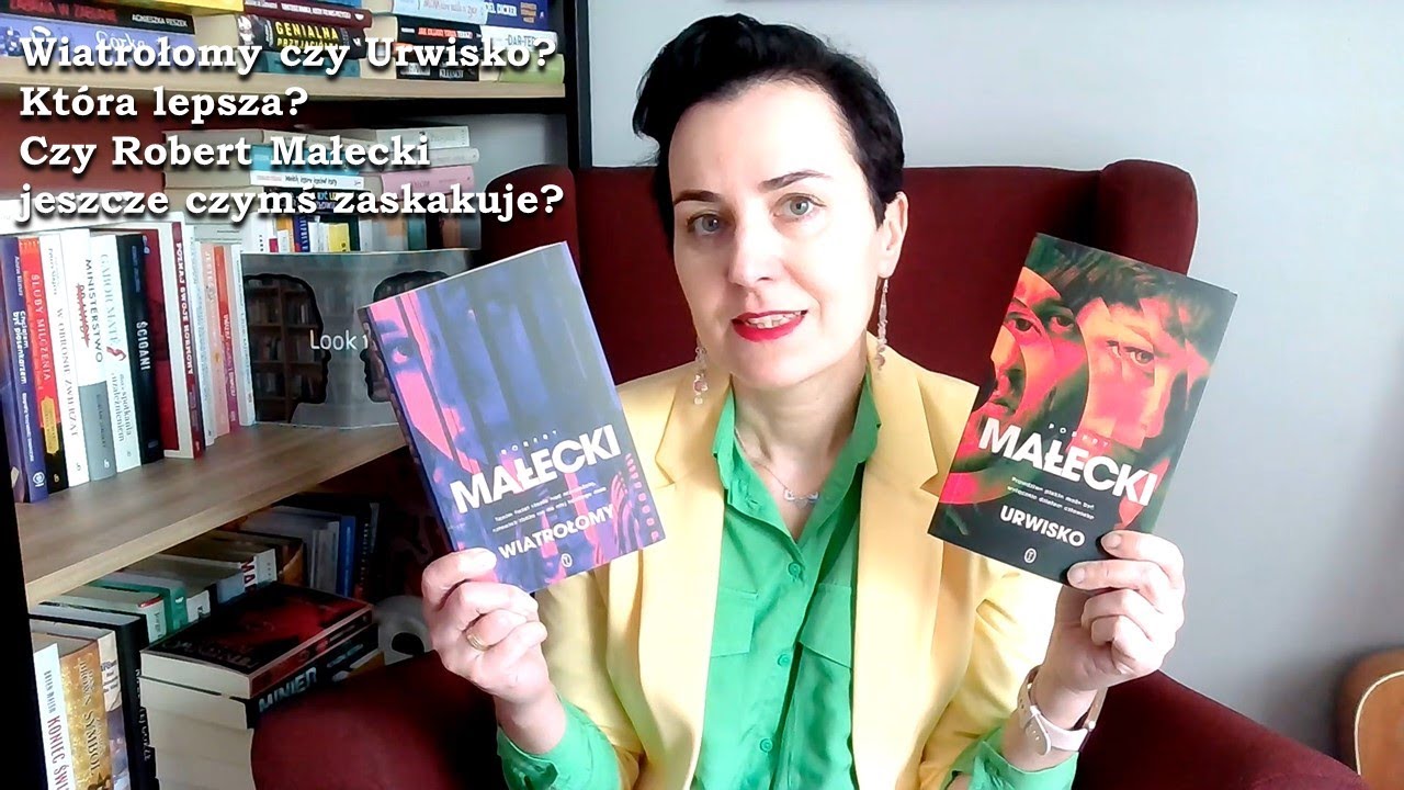 URWISKO ver WIATROŁOMY Roberta Małeckiego. Kt&oacute;ra lepsza? #booktube #books #bestbooks