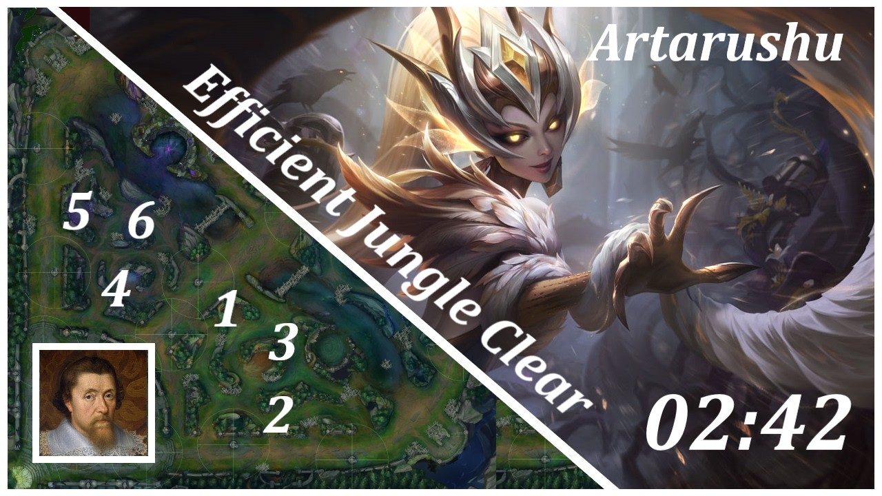 How to: Efficient Jungle Clear - Zyra | 02:42!