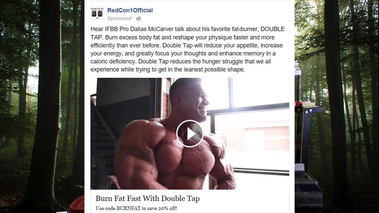 IFBB Pro Dallas McCarver Promoting A Fat Burner - Everything That Is Wrong With The Industry