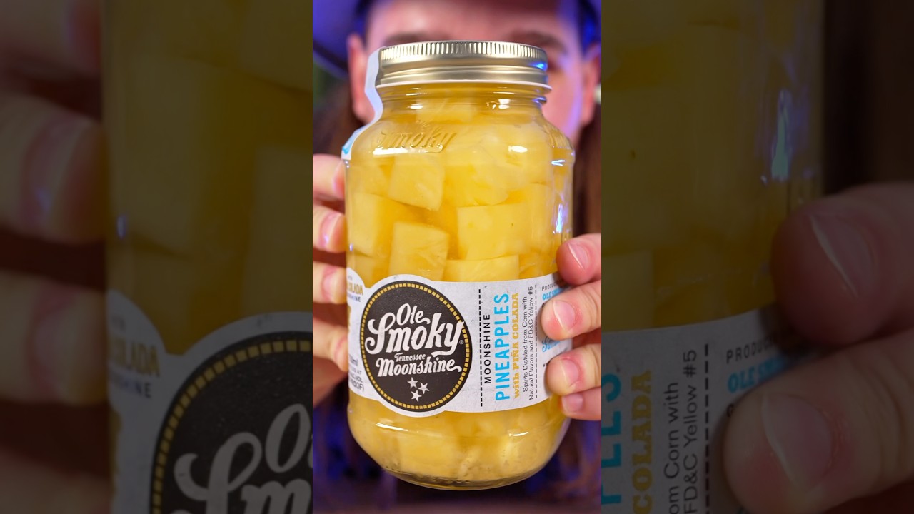 I tried Moonshine Pineapples 🍍