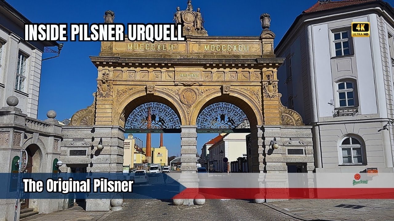 Pilsner Urquell Brewery Tour [4K] | Historic Beer Brewing & Tasting Experience &ndash; Plzeň