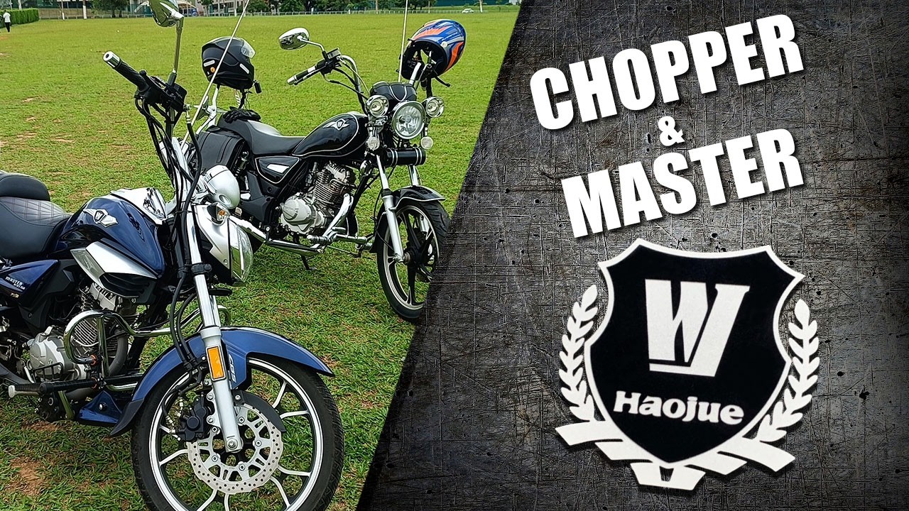 Chopper Road e Master Ride andando lado a lado.