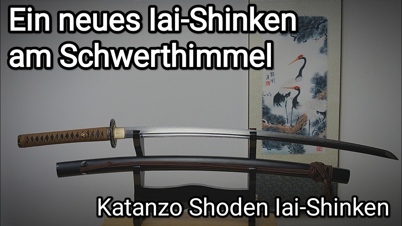 Vorstellung des Katanzo Shoden Iai-Shinken | Iaidō Tests