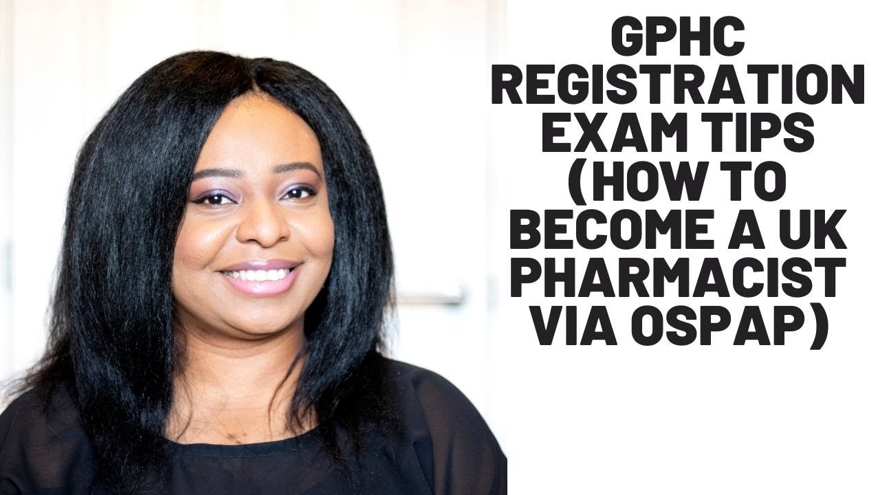 How to Become a UK Pharmacist// GPHC Pre-Registration Exam Tips