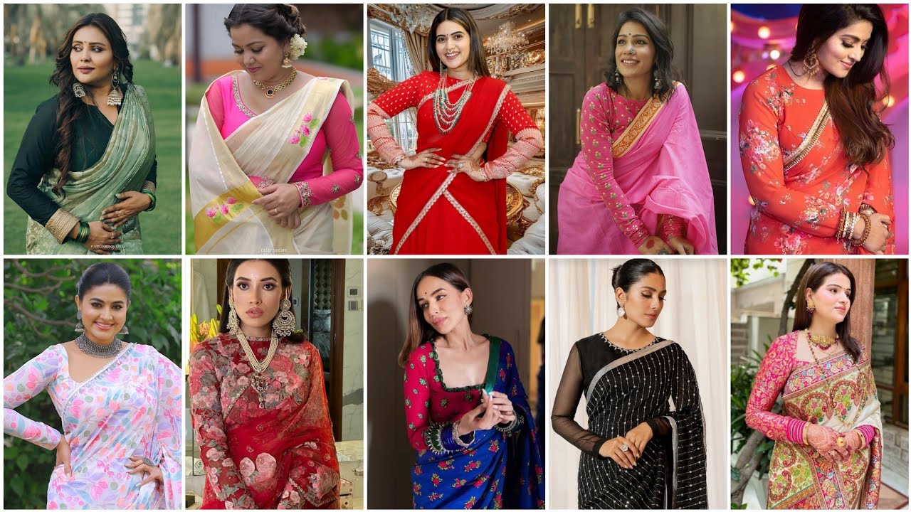 💯Latest Full Sleeves Blouse Designs || Full Hand Saree Blouse Design || Latest Full Sleeves Blouse🔥