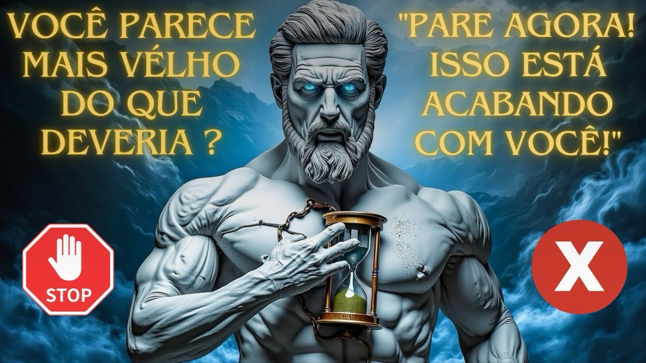 🛑 VOCÊ está ENVELHECENDO mais RÁPIDO do QUE IMAGINA! ⚠️