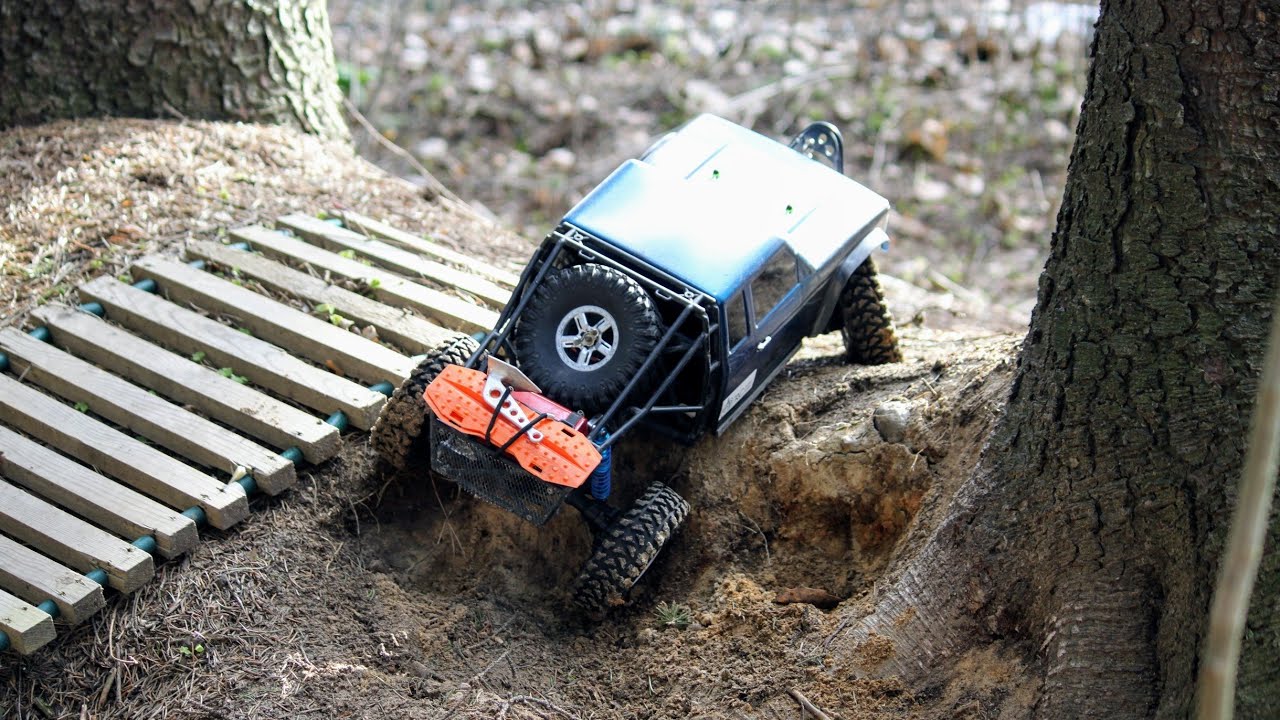 Traxxas trx4 на резине Team Ottsix Racing Voodoo KLR 1.9