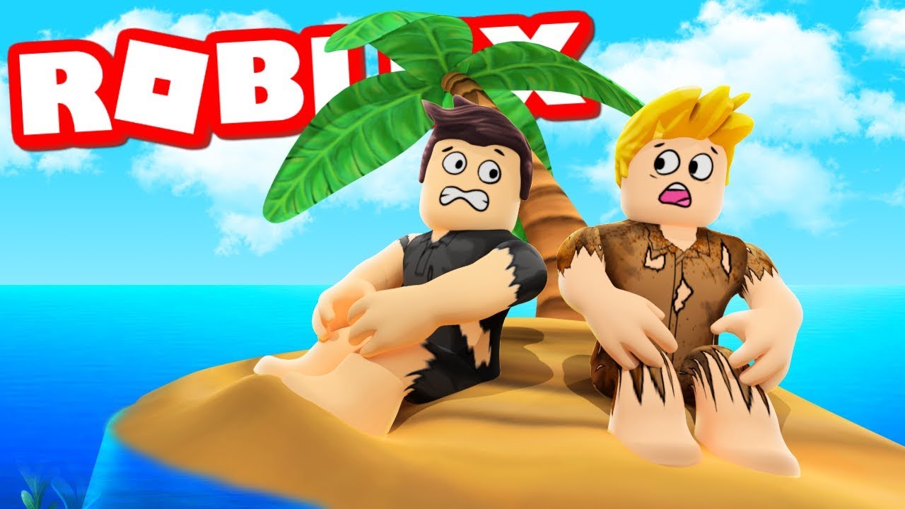 STRANDSATT P&Aring; EN &Ouml;DE &Ouml; MED OLOF I ROBLOX