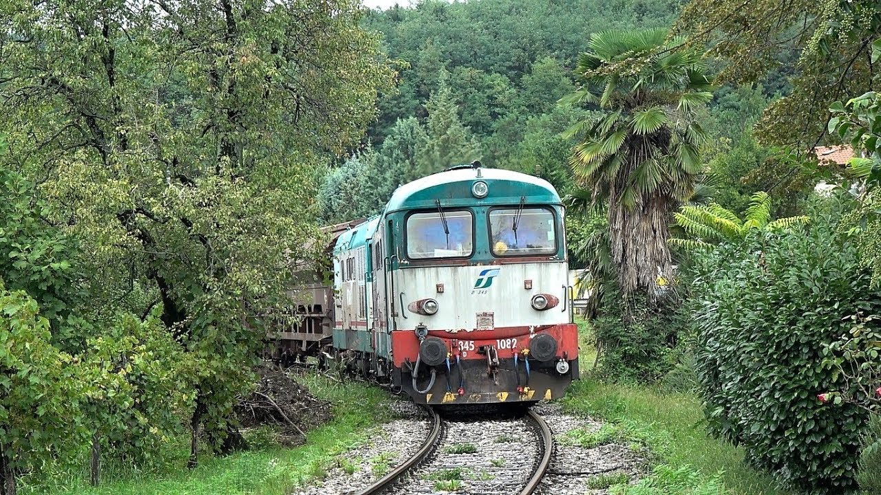 Duet D.345 1082 & D.345 1003 Mercitalia Rail na słoweńsko - włoskiej granicy | &Scaron;empeter pri Gorici
