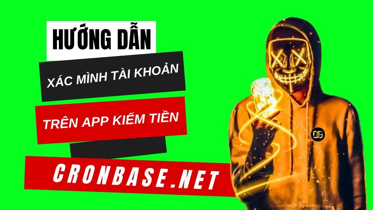 HƯỚNG DẪN || X&Aacute;C MINH T&Agrave;I KHOẢN CRONBASE