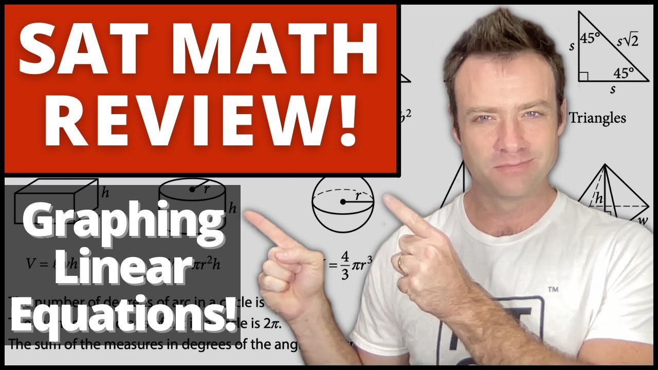 Обзор SAT Math | Построение графиков линейных уравнений!