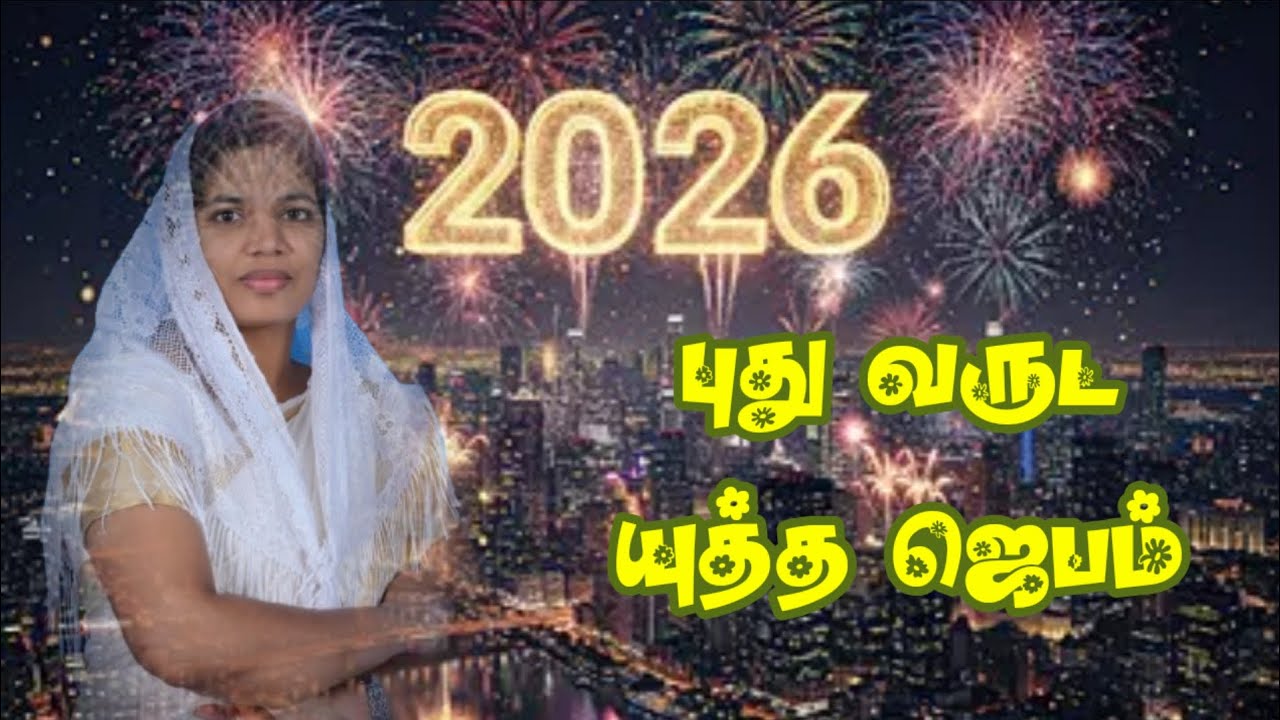 New Year's Prayer of Thanksgiving. 🔥🔥இரவு நேர ஜெபம்