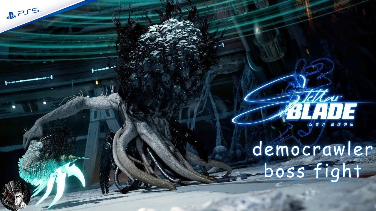 Stellar blade | democrawler boss fight |(PS5)| #storygame #PSDGaming5 #ps5