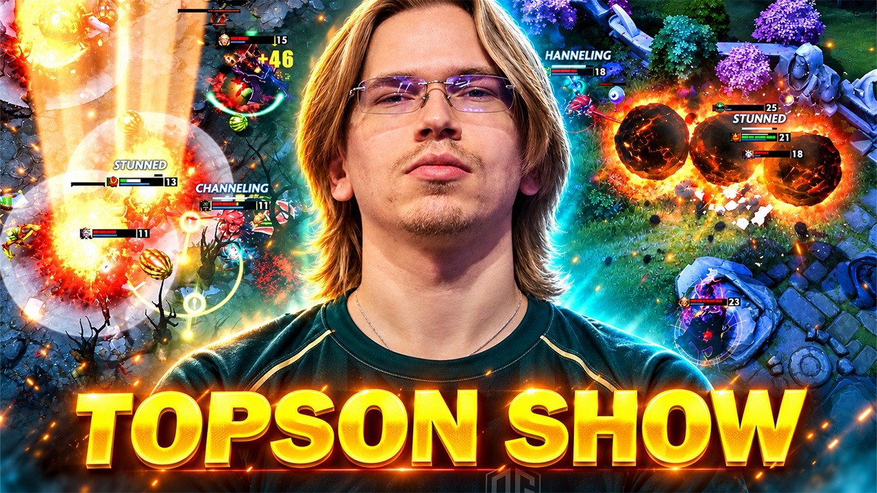 TOPSON SHOW AT BLAST SLAM VIII !! OG vs MOUZ - PLAYER PERSPECTIVE Dota 2