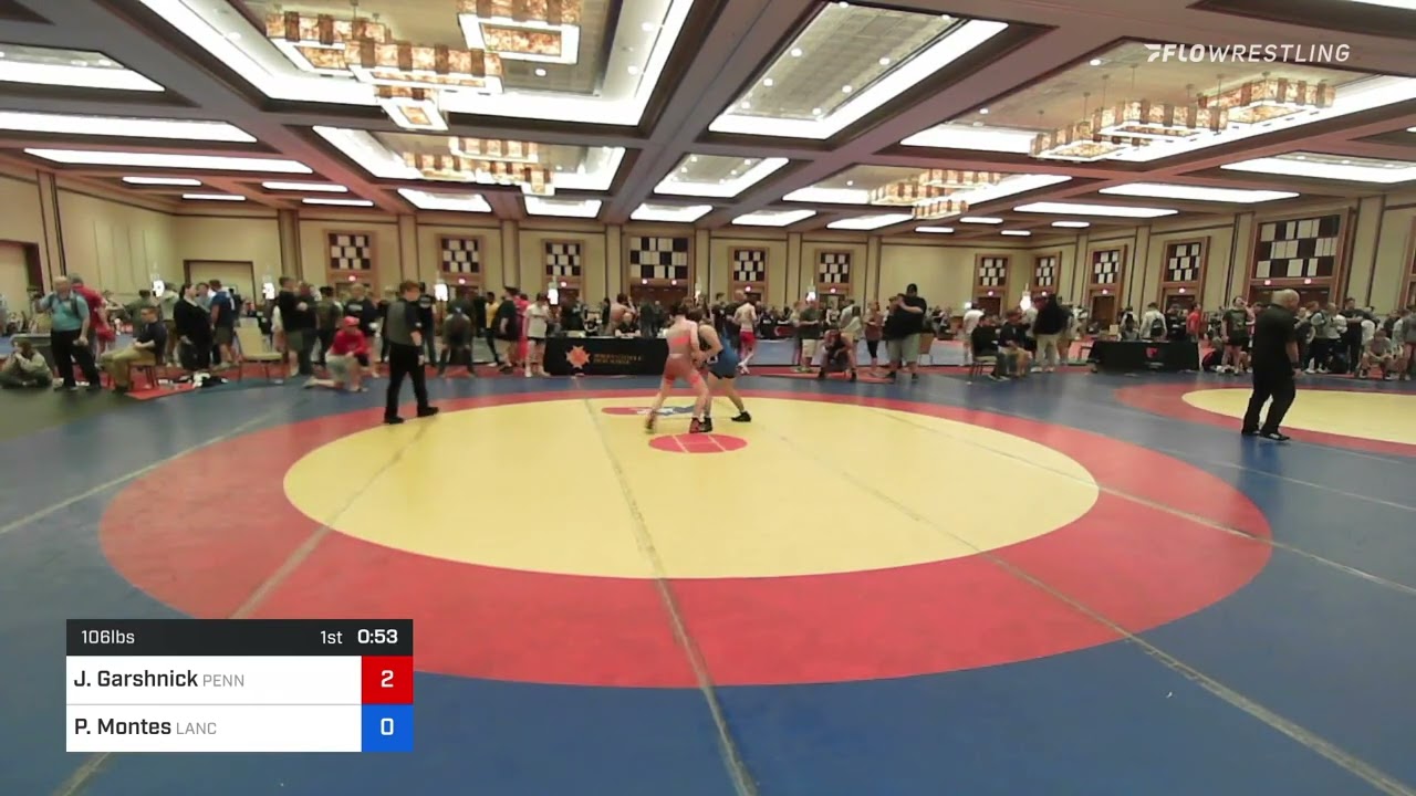 106 Lbs 5th Place - Josef Garshnick, Pennsylvania Vs Philip Montes, Lancaster Alliance Wrestling C