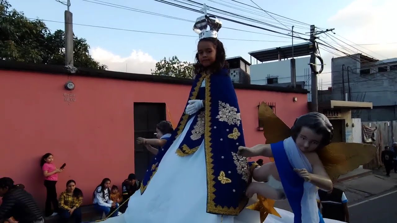 fiesta  la virgen de inmaculada alotenango guatemala