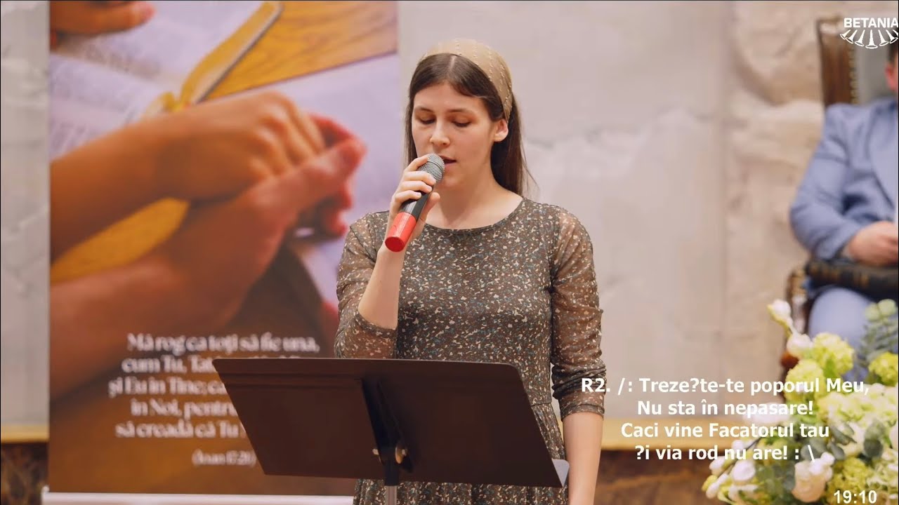 Amina Bojor // Popor ales de pe pământ te cheamă astăzi Domnul tău