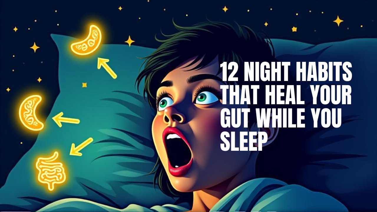 Nighttime Habits That Heal Your Gut While You Sleep Fix Bloating, Leaky Gut & Inflammation Naturally