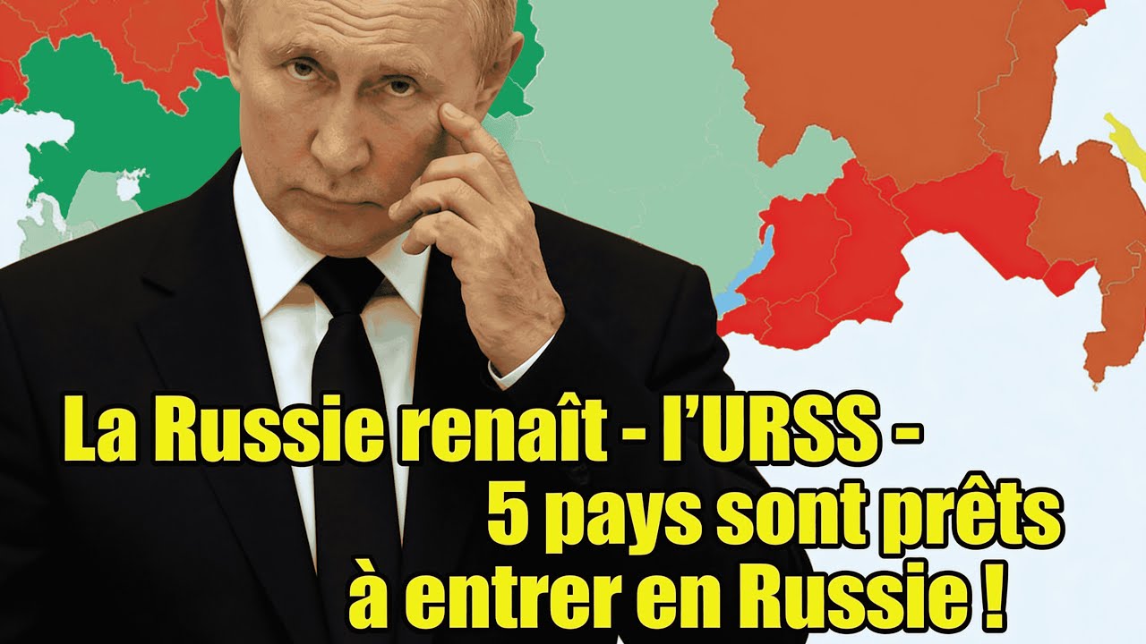 Poutine va-t-il ressusciter l'URSS ? 5 pays sont déjà prêts à rejoindre la Russie!