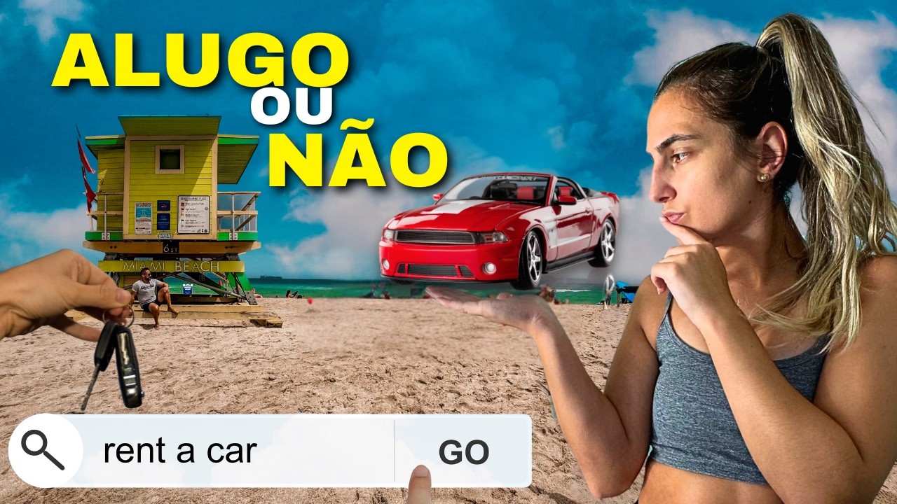VALE A PENA ALUGAR CARRO EM MIAMI 2024 | O QUE FAZER DE GRAÇA EM MIAMI