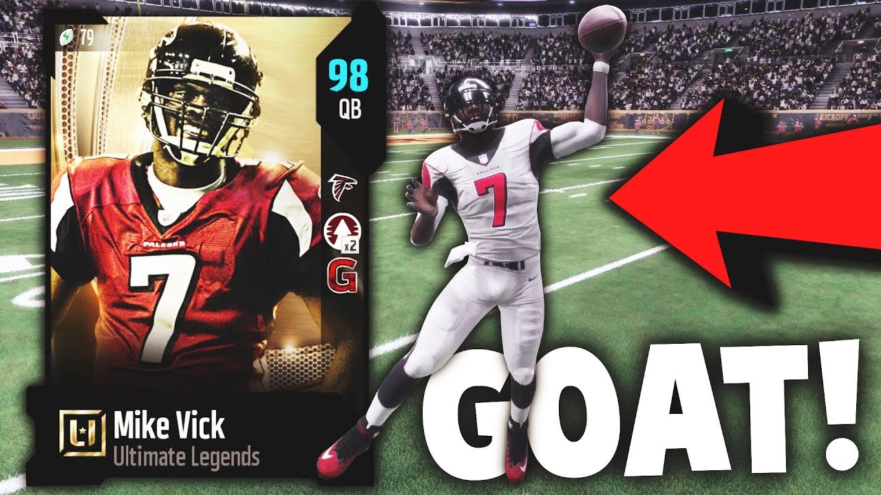 ULTIMATE LEGEND MIKE VICK WITH 5 TOUCHDOWNS & 150+ RUSH YARDS! Madden 18 Ultimate Team