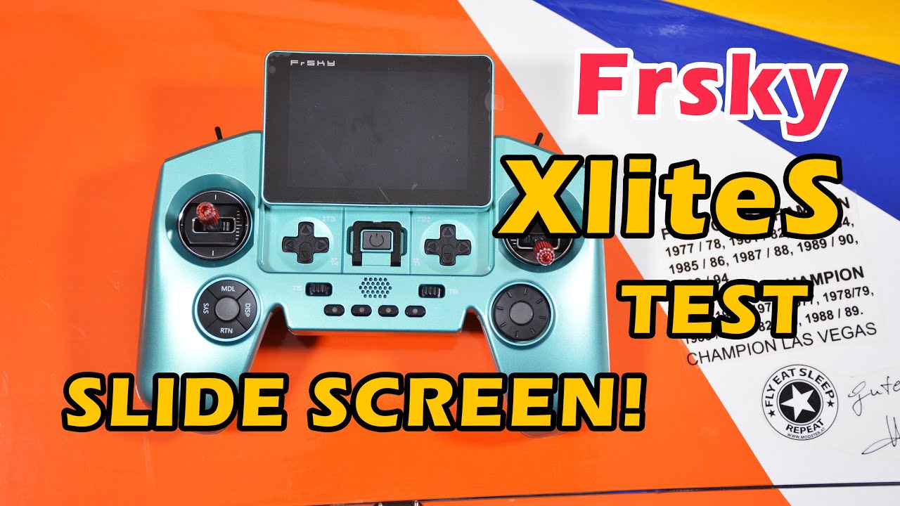 SLIDE SCREEN! Frsky XliteS DUAL 2.4G RADIO SYSTEM, 睿思凯双2.4G手柄控半年使用测评