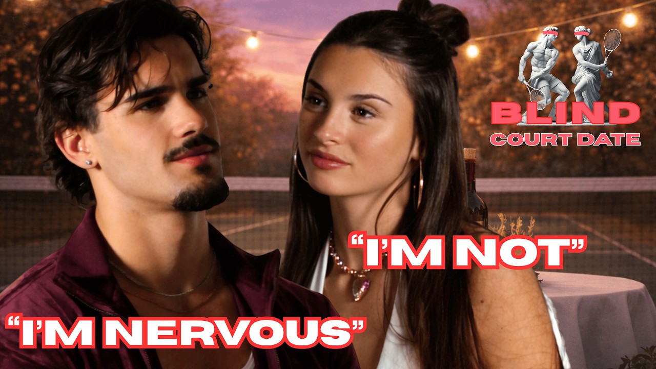We Set Up 2 Strangers on a Blind Date… During a Tennis Lesson | Blind Court Date