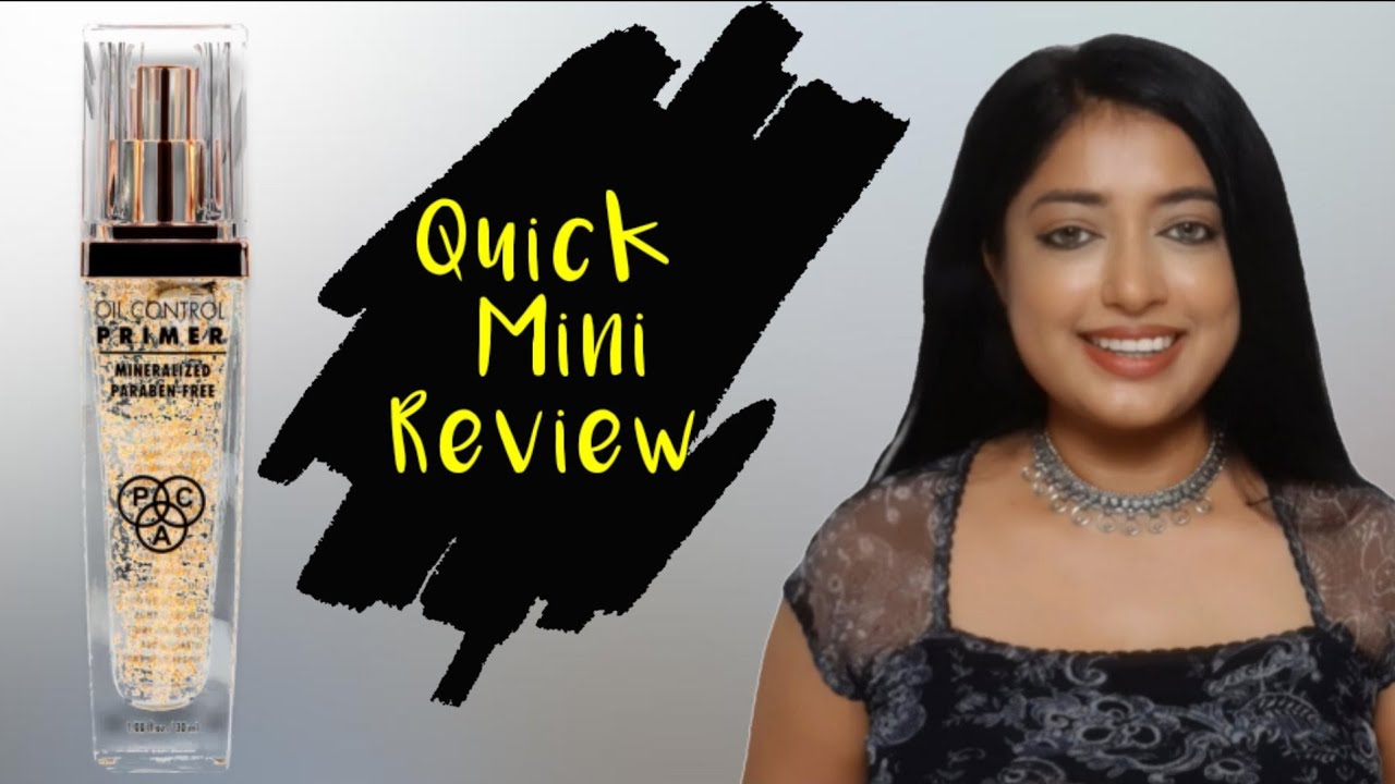 PAC OIL CONTROL PRIMER |  MINI REVIEW | RUTUMA