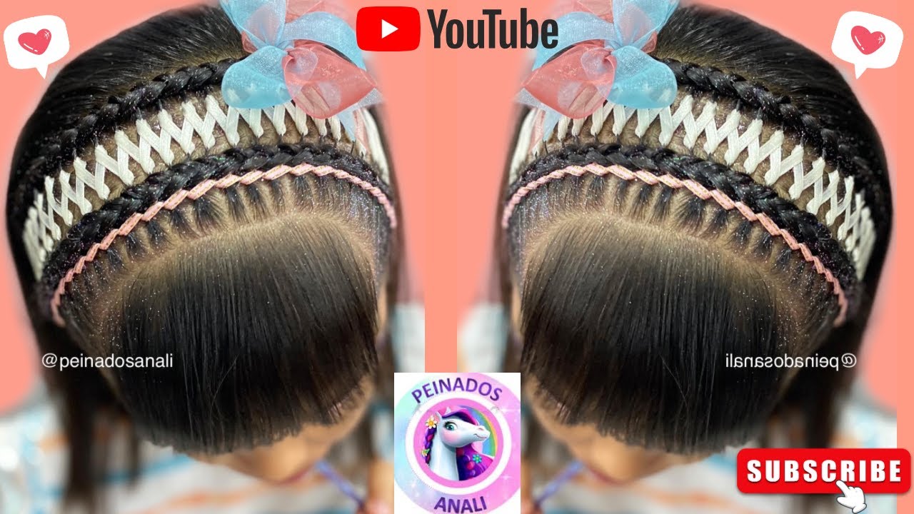 PEINADO HERMOSO PARA NIÑAS / #peinados #braids #beautiful