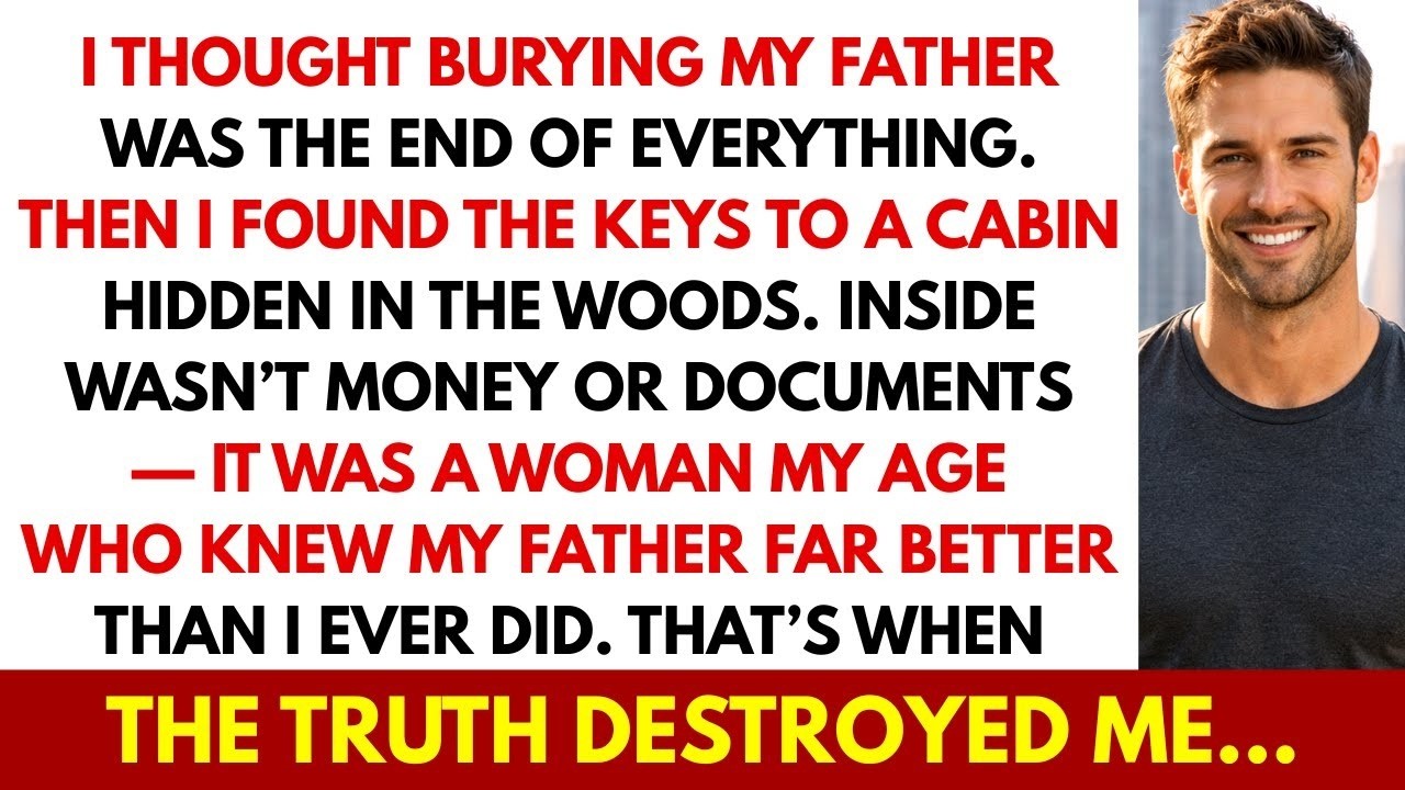 After My Dad’s Funeral, I Found the Keys to His Secret Wood Cabin — What I Saw Inside Shocked Me